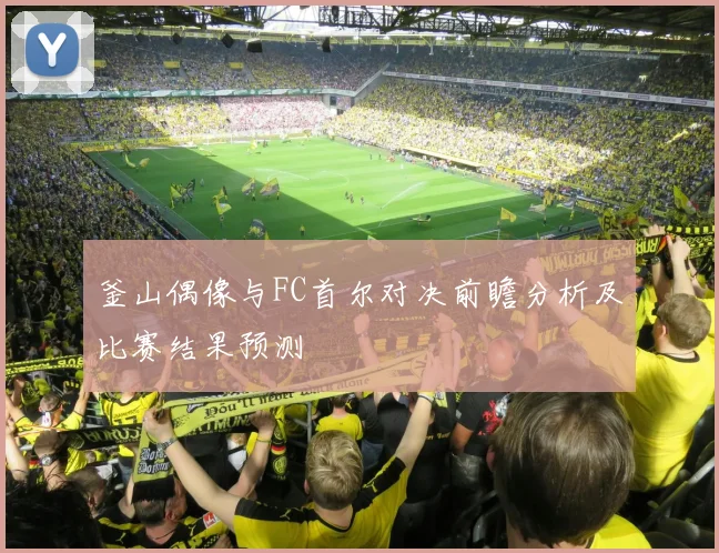 釜山偶像与FC首尔对决前瞻分析及比赛结果预测